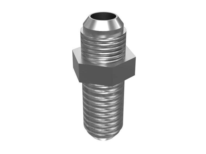 Прямой переходник с шестигранной головкой 7/8-14 и развальцовкой 37 градусов