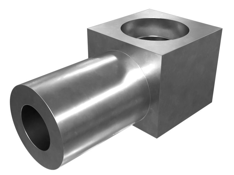 Переходной коленчатый патрубок