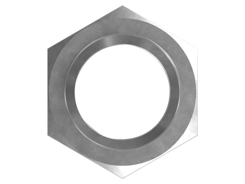 Прямой адаптер с шестигранной головкой 3/8-18 NPTF