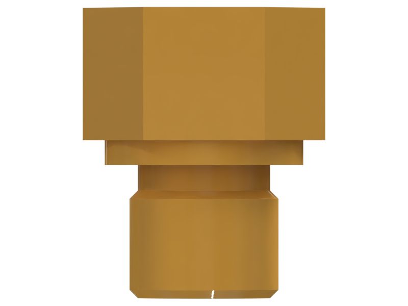 Прямой переходник с уплотнительным кольцом и шестигранной головкой M18X1,5 X 3/4-16