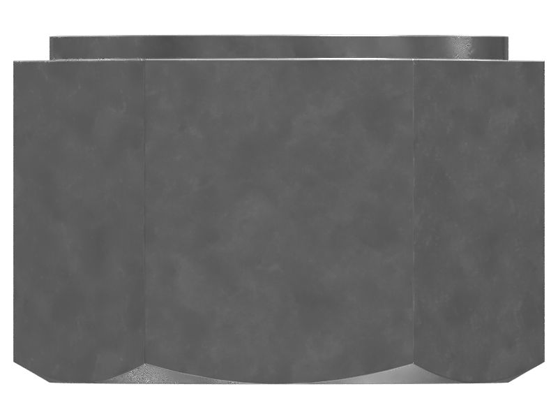 Высокая шестигранная гайка с резьбой 1/2-20