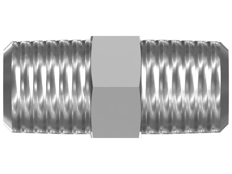 Прямой адаптер с шестигранной головкой 1/8-27 NPTF