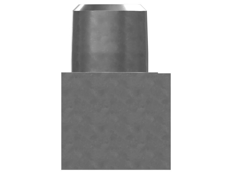 90-градусный переходной коленчатый патрубок длиной 32,70 мм