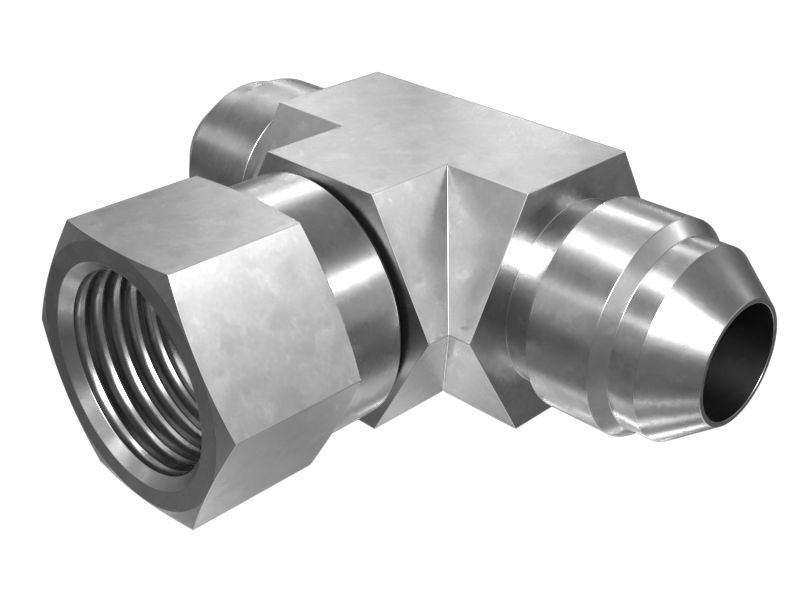 5P-3166: Переходник-тройник с развальцовкой 37 градусов