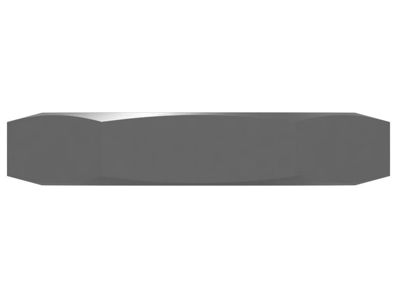 Шестигранная гайка переборки с резьбой 1-5/8-12