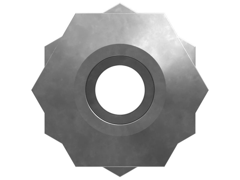 Прямой воздушный тормозной соединитель с шестигранной головкой, резьба 1/4-18 NPTF