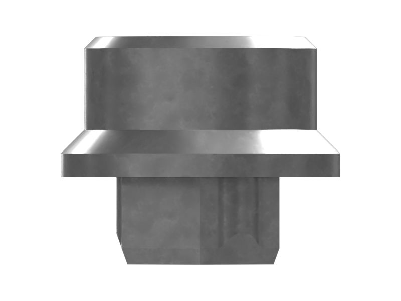 Гайка с кольцевой вставкой с резьбой M10X1,5-6H