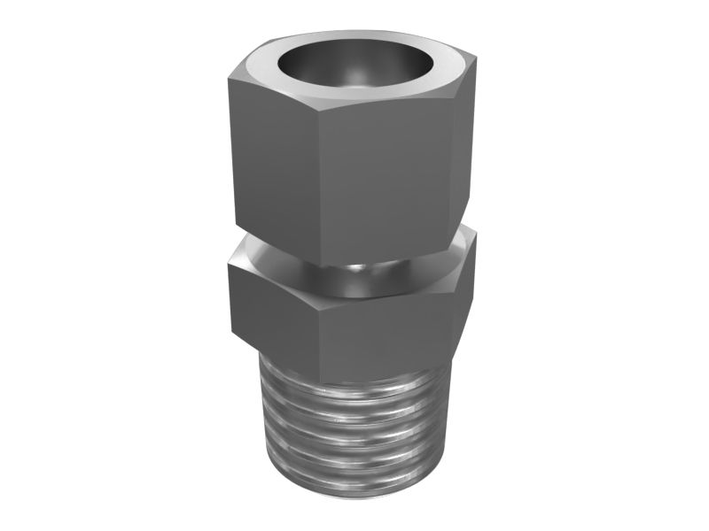 2D-0193: Прямой переходник длиной 38,10 мм