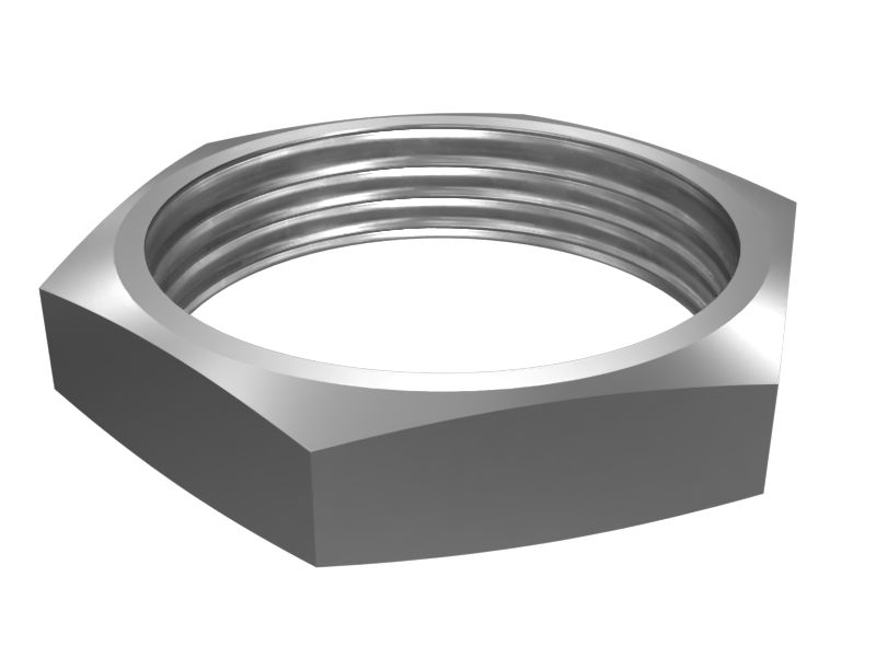 Шестигранная гайка переборки с резьбой 1-5/8-12