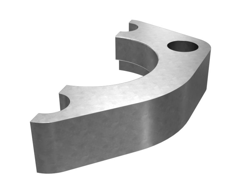 1P-4579: 61.11mm Counter Bore Diameter Split Flange