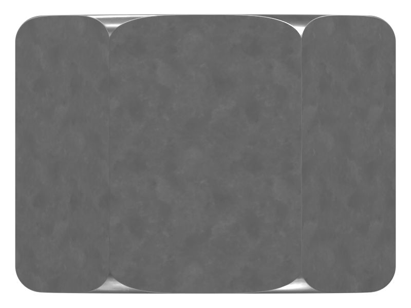 Гайка уплотнения гусеничной ленты с уплотнительным кольцом (резьба 1-14)