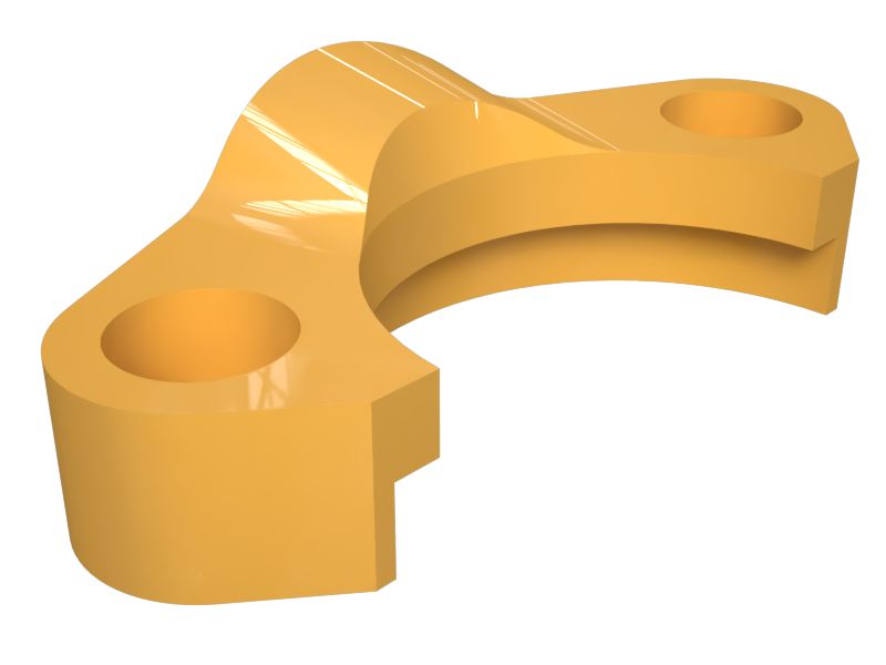 197-3295: Διαιρούμενη φλάντζα διαμέτρου αντίθετης οπής 51,6 mm