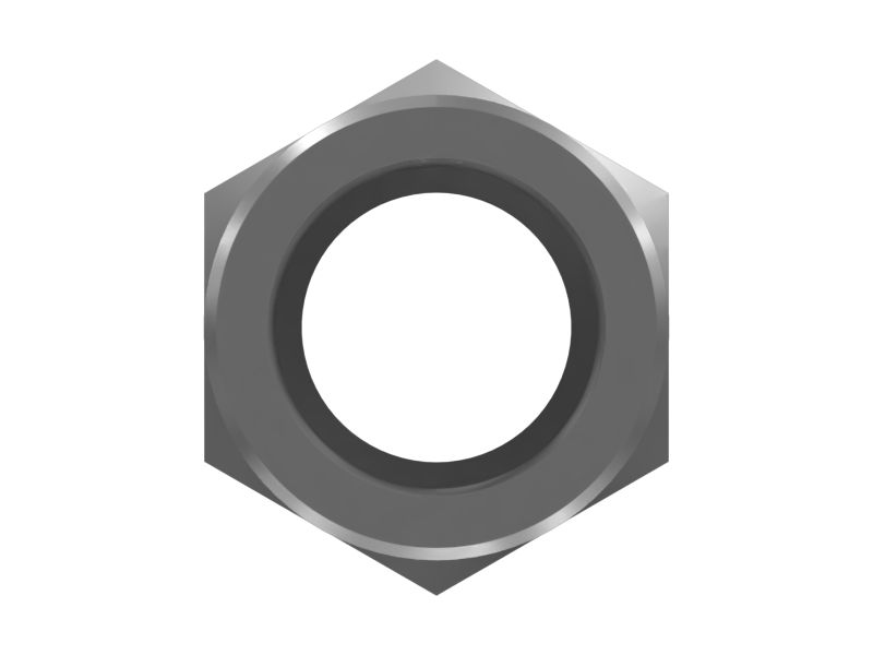 Прямой адаптер с шестигранной головкой 1/4-18 NPTF