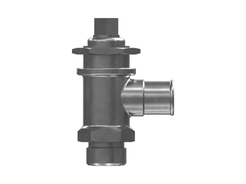 Длинный закрытый обратный клапан с латунью 110,70 мм
