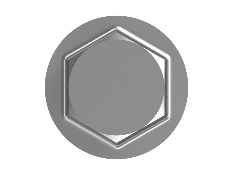 Пробка с наружным шестигранником 7/16-20-2A