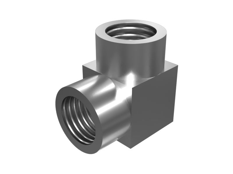 3/4-14 NPTF Коленчатый патрубок 90 градусов