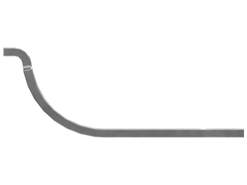 Полухомут для одной трубки, внутренний диаметр 70,00 мм