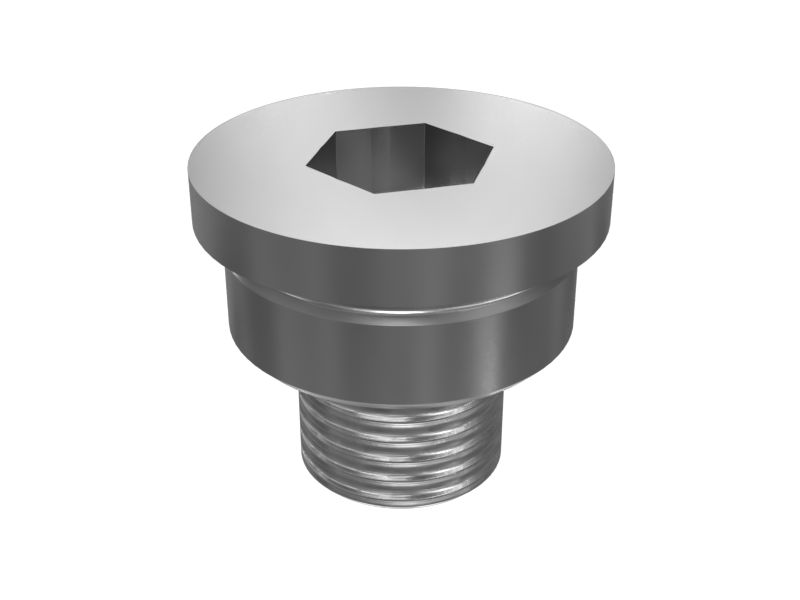 Заглушка с наружным шестигранником