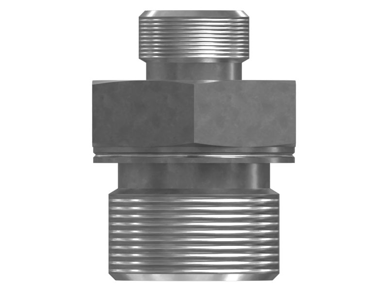 Прямой адаптер с шестигранной головкой 11/16-16 X M27X2