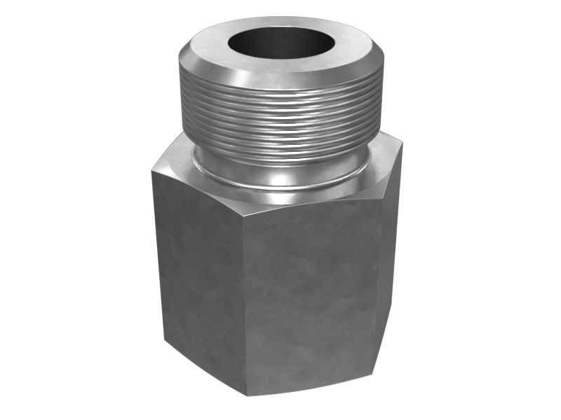 Адаптер с прямым шестигранником и уплотнительным кольцом диаметром 7/8 дюйма