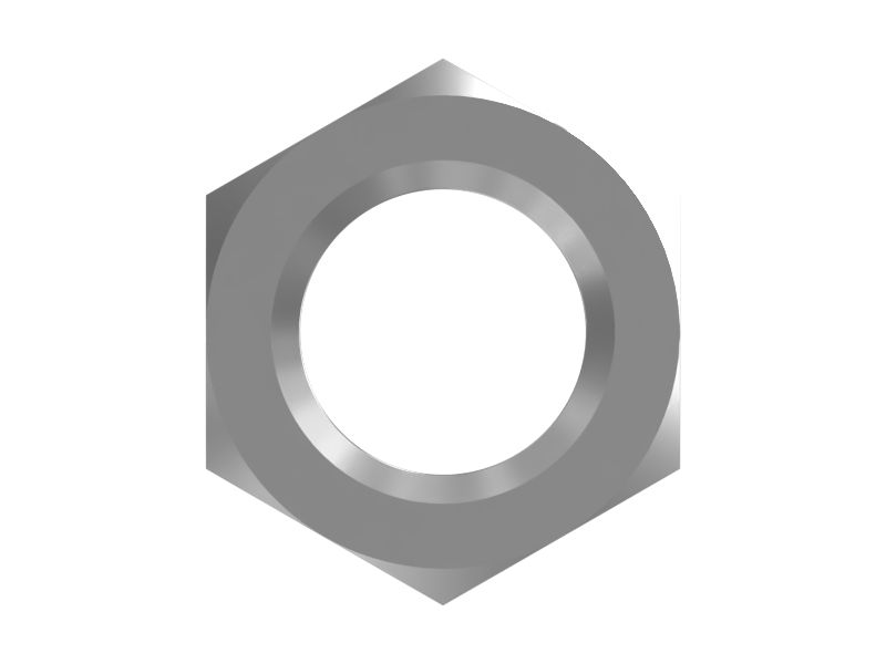 Шестигранная гайка 5/8