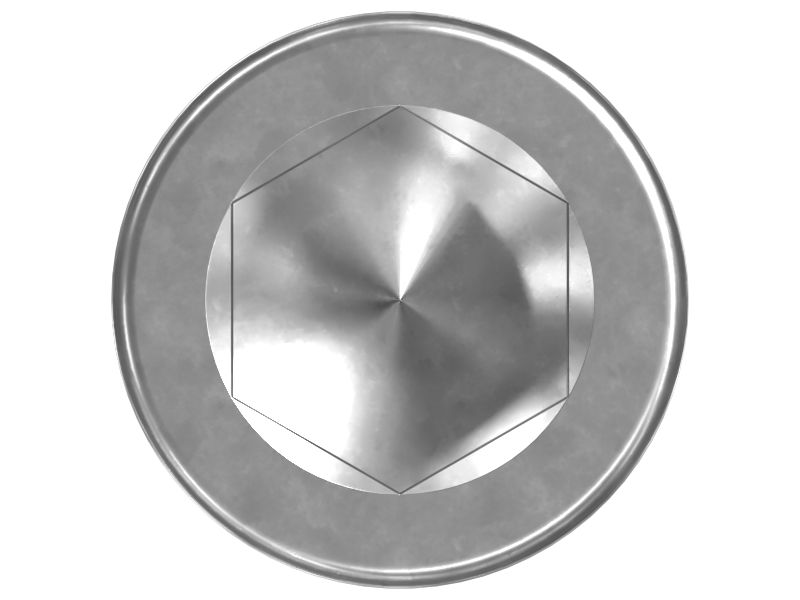 БОЛТ С ГОЛОВКОЙ ПОД ТОРЦЕВОЙ КЛЮЧ, M16 X 2