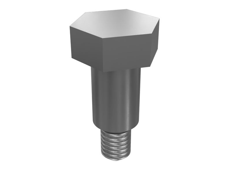 039-6937: 1/4''-20 x 1'' Hex Head Shoulder Bolt | CATCorp