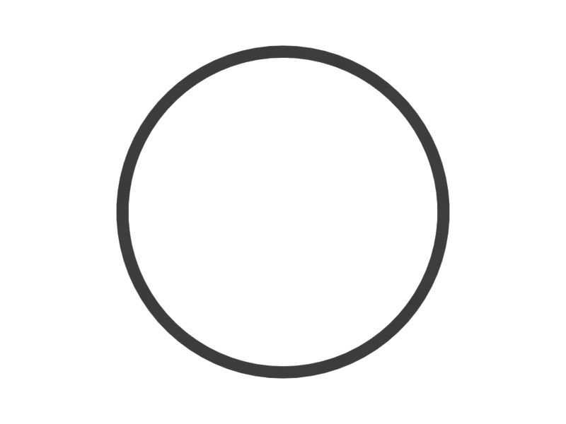 Круглое резиновое уплотнение, внутренний диаметр 146 мм