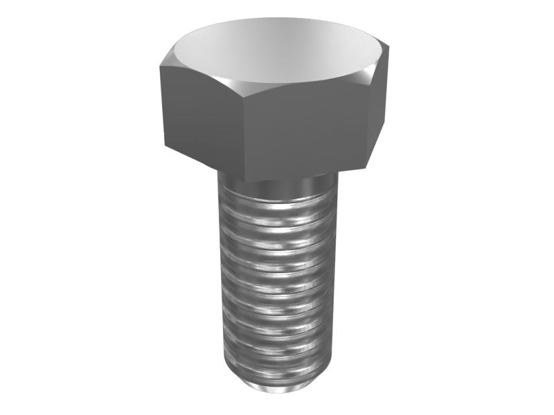 8T-9380: 7/16''-14 x 1'' Hex Head Bolt