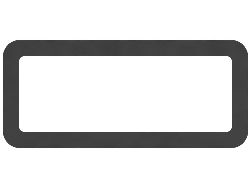 Прокладка воздухозаборника кабины толщиной 6 мм