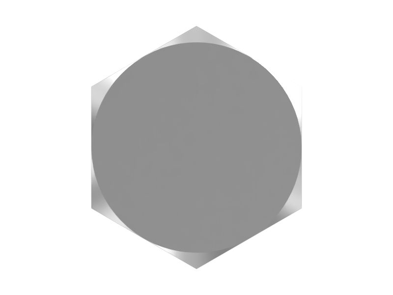 Болт с шестигранной головкой с резьбой M16X2