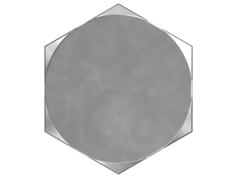 Болт с шестигранной головкой MJ30x3,5