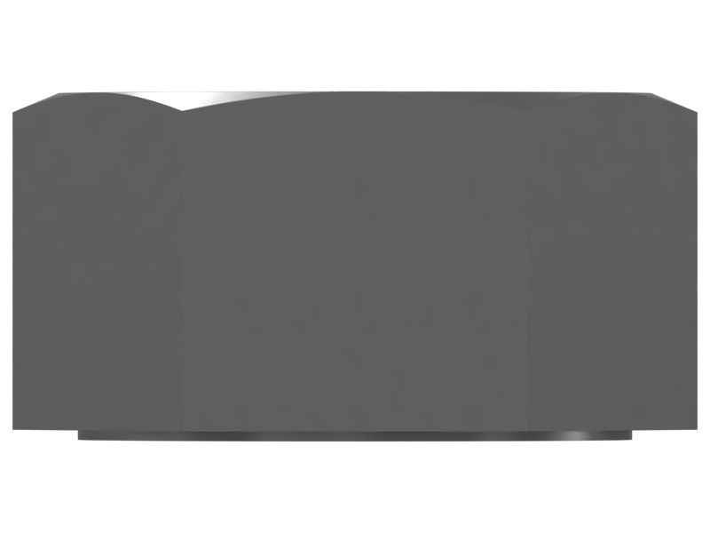 Шестигранная гайка 5/8