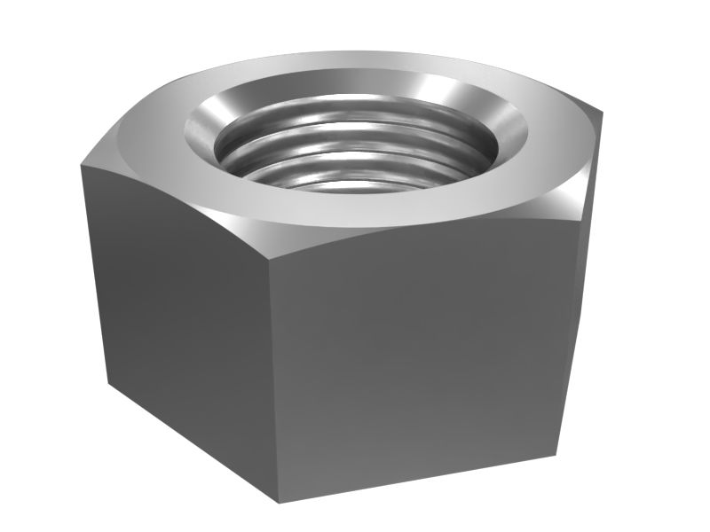 Шестигранная гайка 5/8