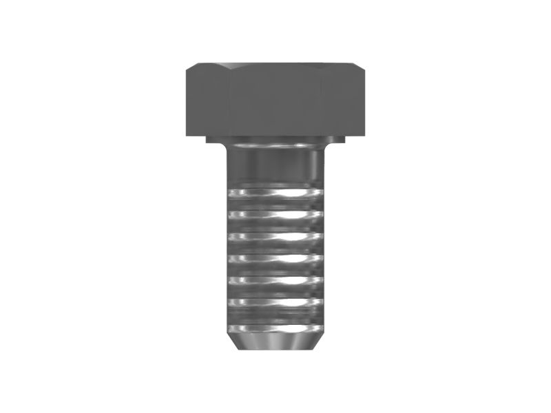Болт с шестигранной головкой размером 3/8''-16 x 3/4''