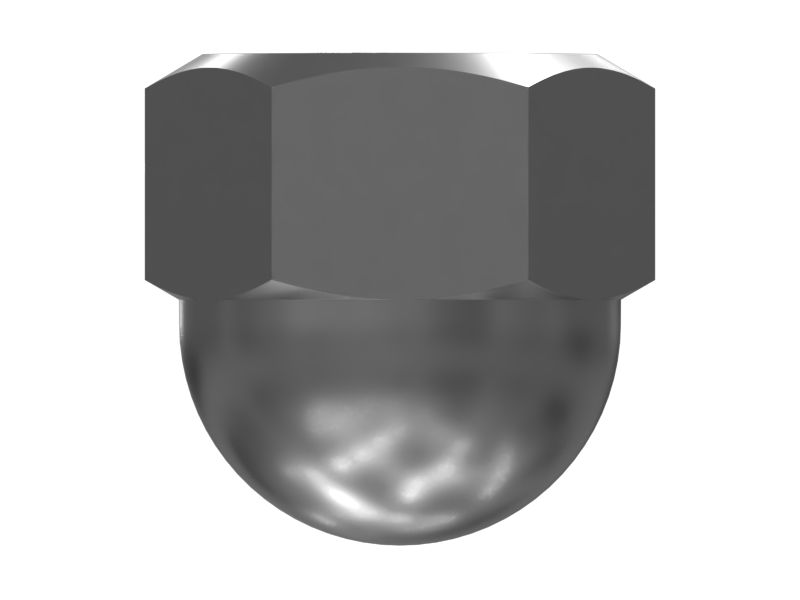 8H-1728: 3/8''-16 Hex Acorn Nut 8H1728 купить
