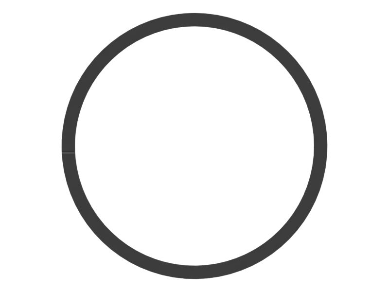 Пластиковое резервное кольцо с внутренним диаметром 90 мм