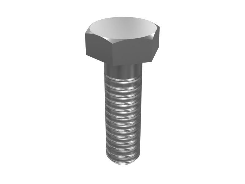 8T-4181: Болт с шестигранной головкой размером M6-1 x 20 мм