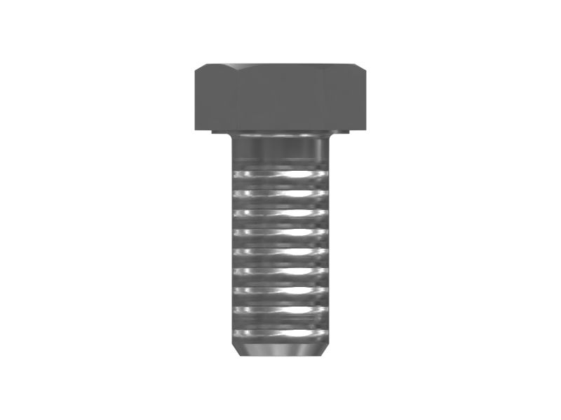 Болт с шестигранной головкой размером 1''-8 x 2 1/4''