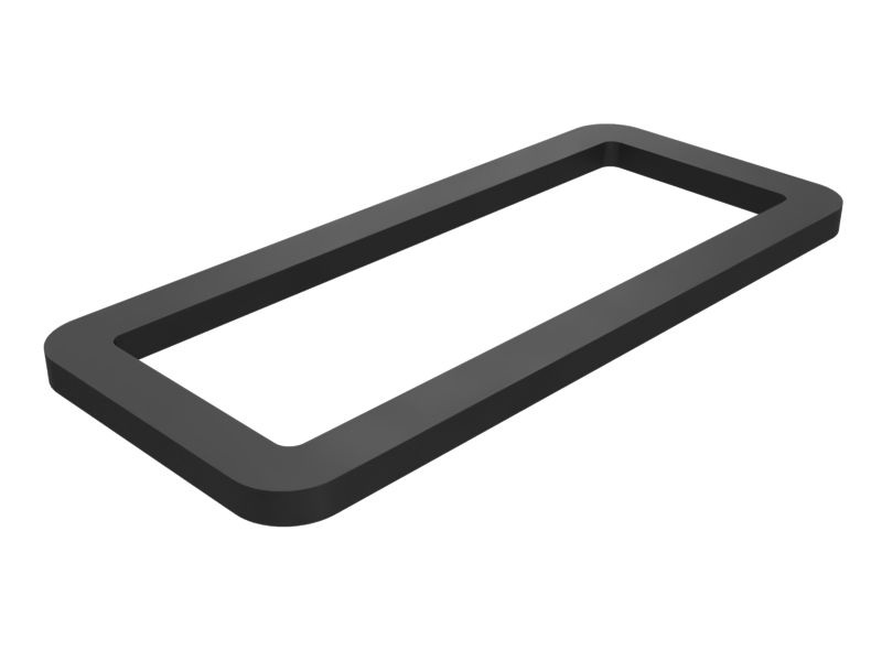 8X-5102: Прокладка воздухозаборника кабины толщиной 6 мм