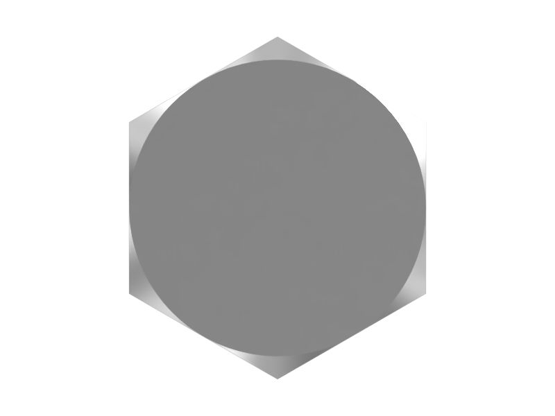 Болт с шестигранной головкой и функцией блокировки, размер резьбы 5/8''-11, длина 2''