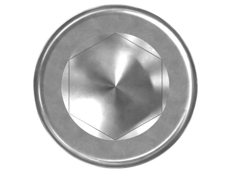 БОЛТ С ГОЛОВКОЙ ПОД ТОРЦЕВОЙ КЛЮЧ, M20 X 2,5