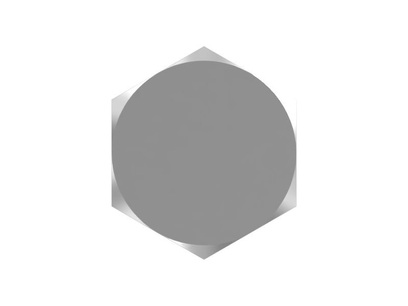 Болт с шестигранной головкой размером M6-1 x 20 мм