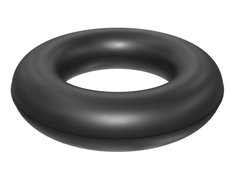 Уплотнительное кольцо из бутадиен-нитрильного каучука, внутренний диаметр 9,5 мм