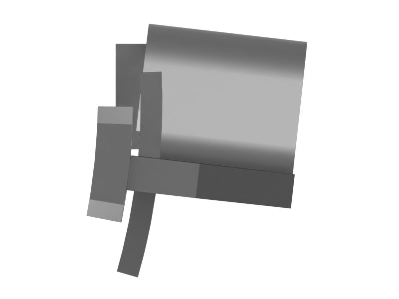 Опорная плита выдвижного отвала