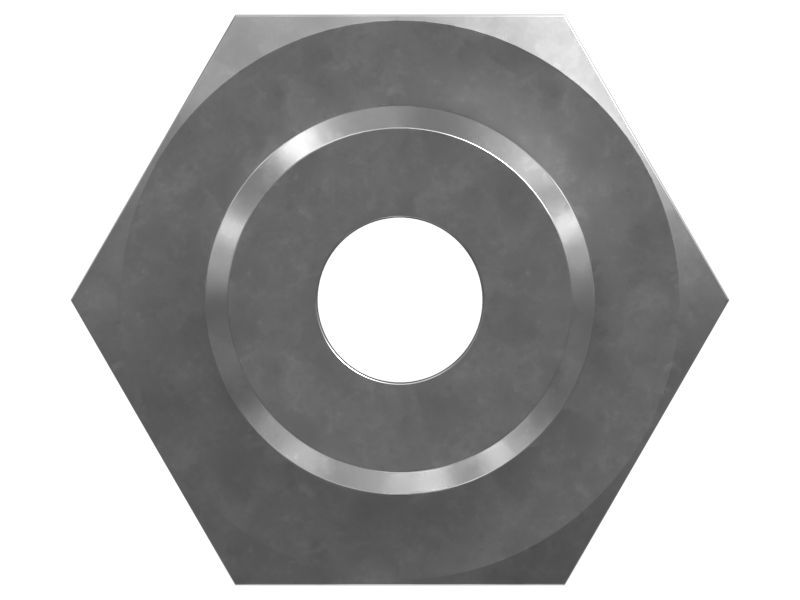 M14 X 9/16-18-2B Прямой разъем с шестигранной головкой