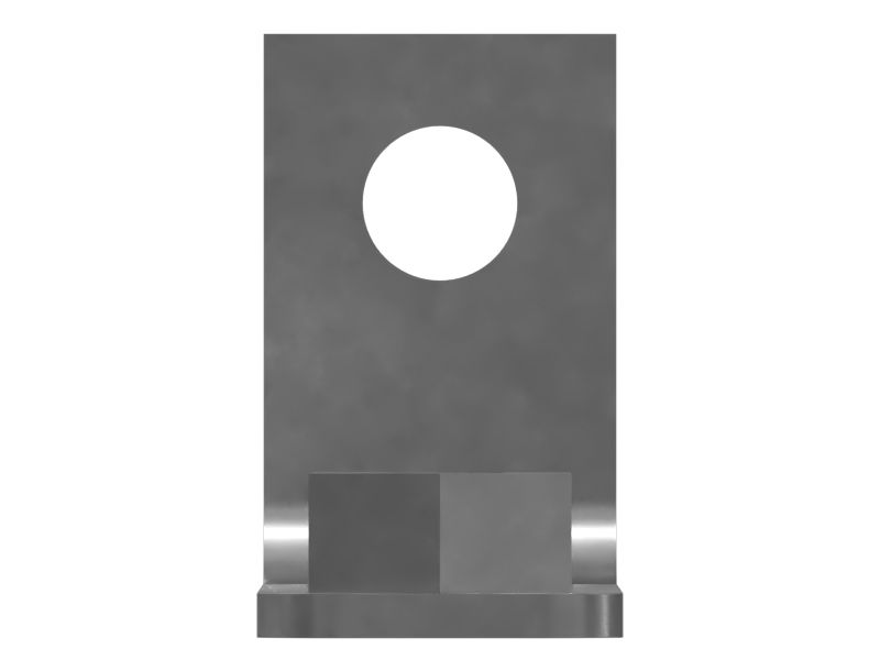 Опорный кронштейн 90 градусов толщиной 3 мм