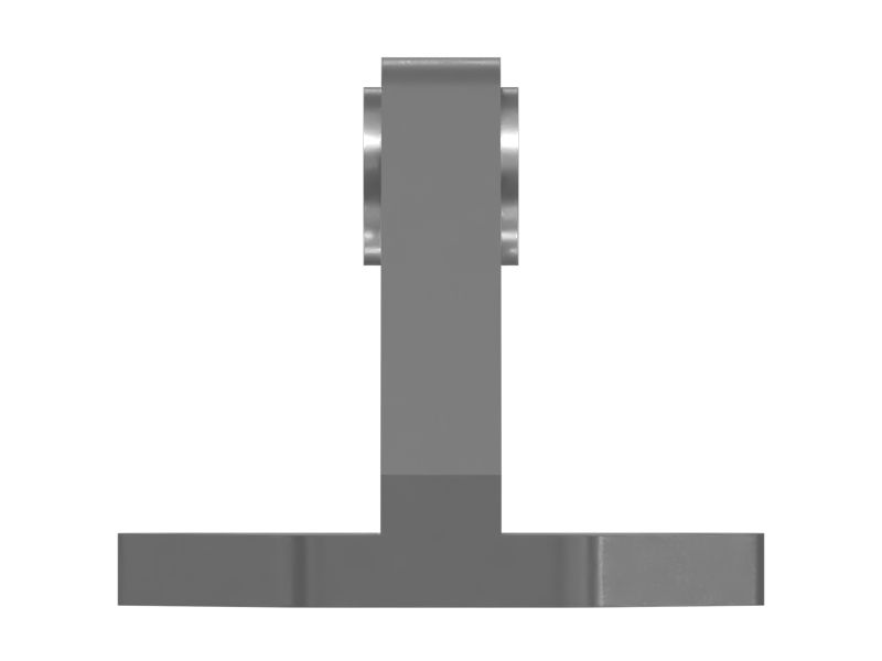 Опора камнезащитного и антивандального ограждения