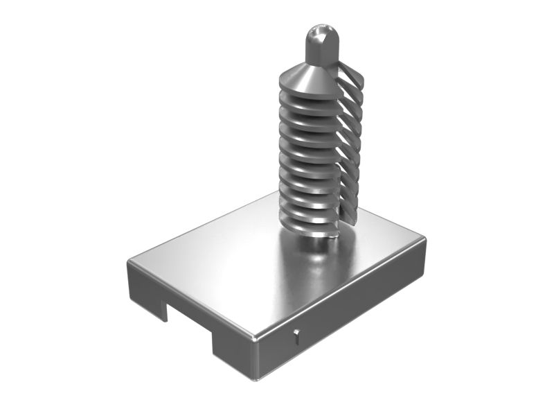 484-1454: Пластмассовый фиксатор длиной 23,60 мм