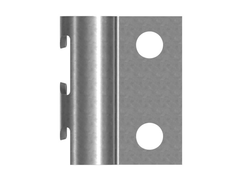 Половинный зажим для одной трубки, внутренний диаметр 25,40 мм